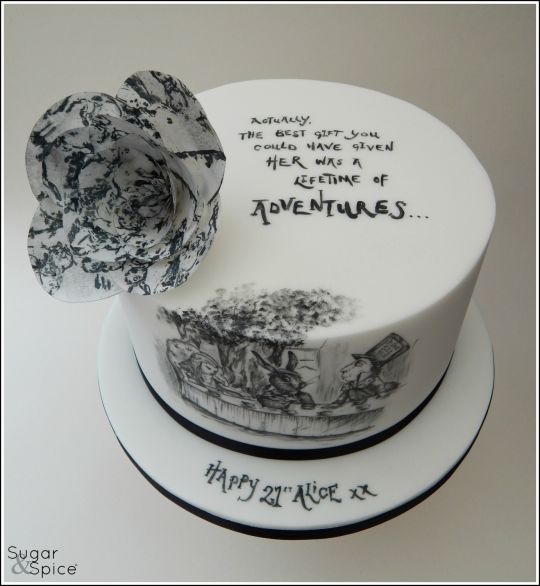 Alice In Wonderland Cake