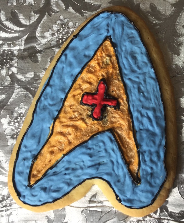 Star Trek Nurse Chapel Cookie
