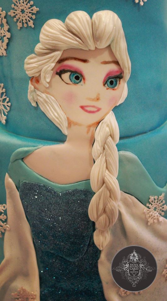 Elsa Cake 