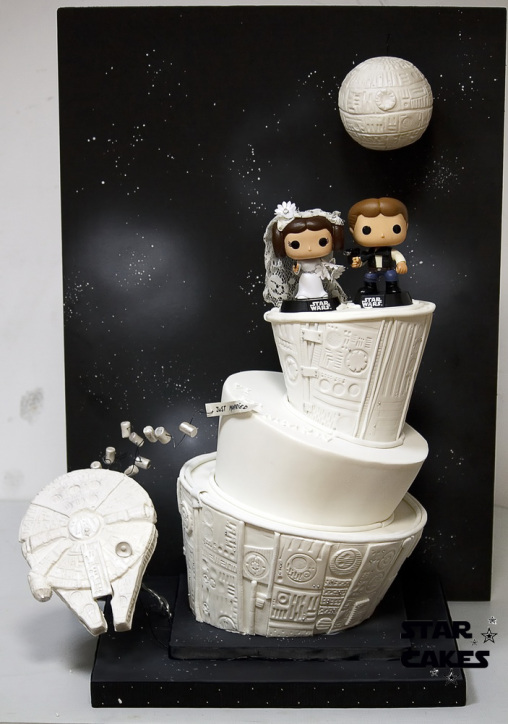 Star Wars Wedding Cake