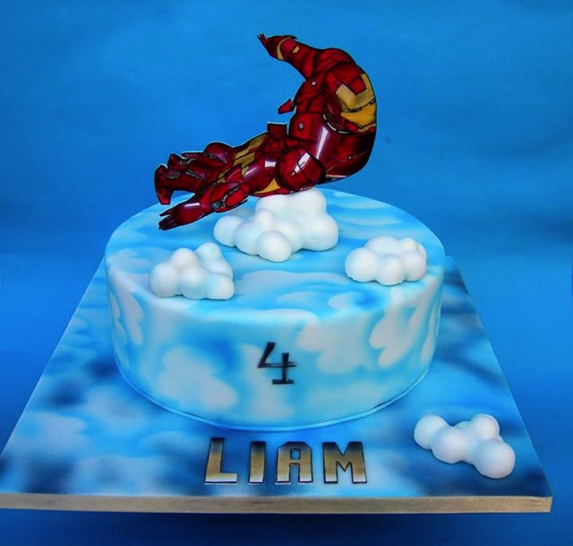 Iron Man Cake