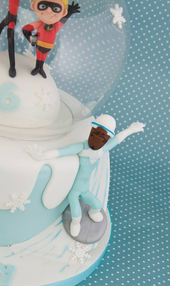 Frozone Cake Figure