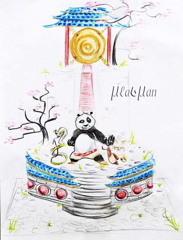 Kung Fu Panda Sketch