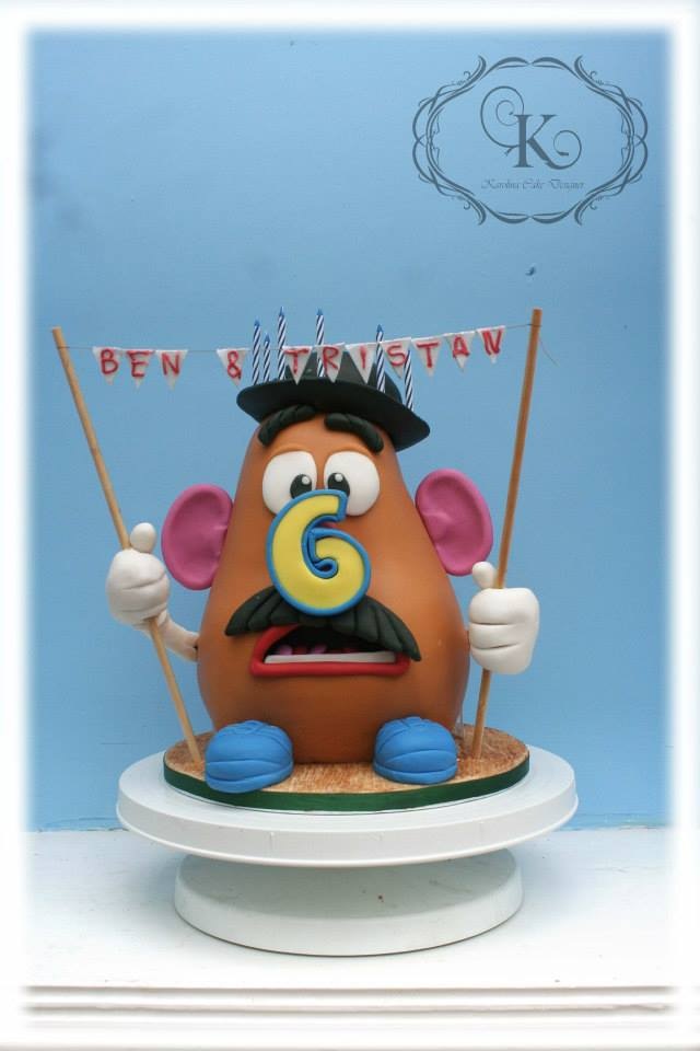 Mr. Potato Head Cake