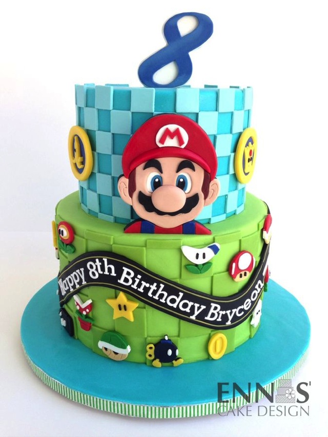 Mario Cart Cake