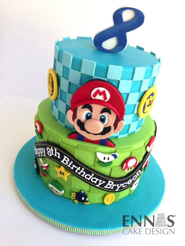 Mario Cart Cake