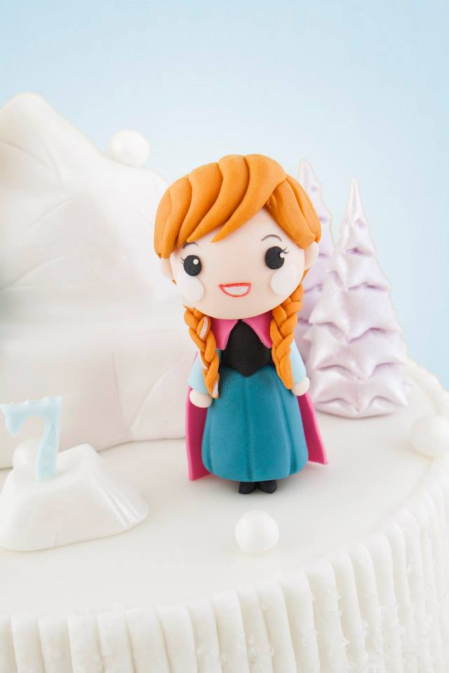 Anna Cake Figure