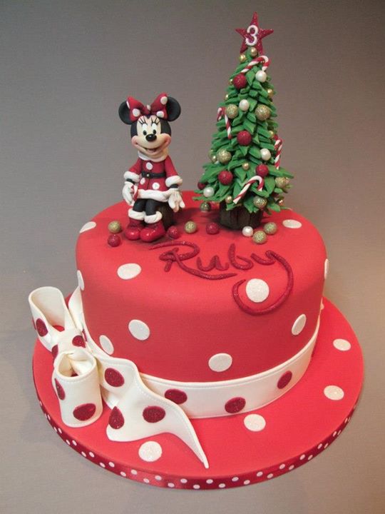Disney Christmas Cake Balls - Mickey and Minnie Mouse