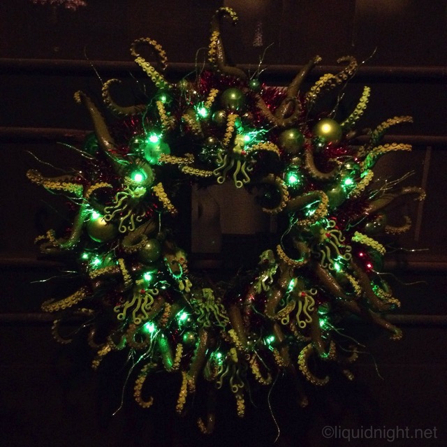 Cthulhu Christmas Wreath 