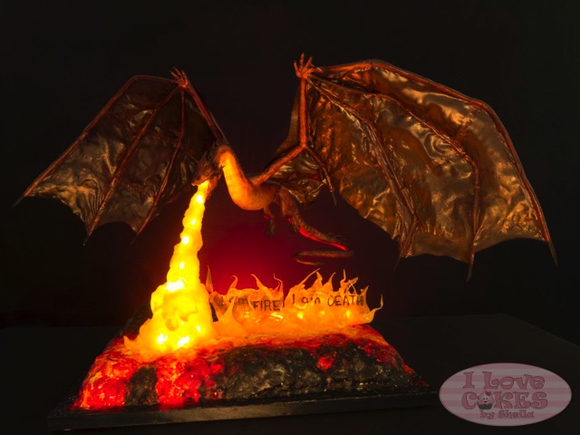 Smaug Cake