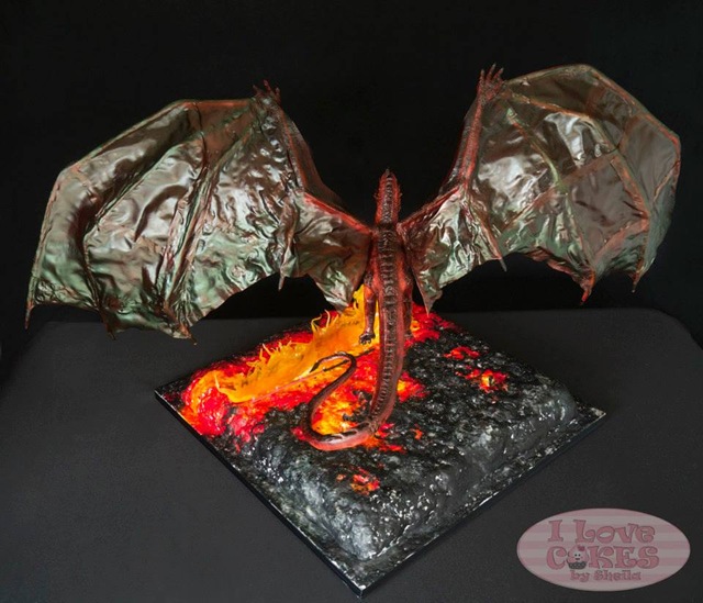 Smaug Cake