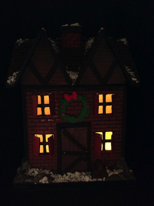 Christmas House Cake
