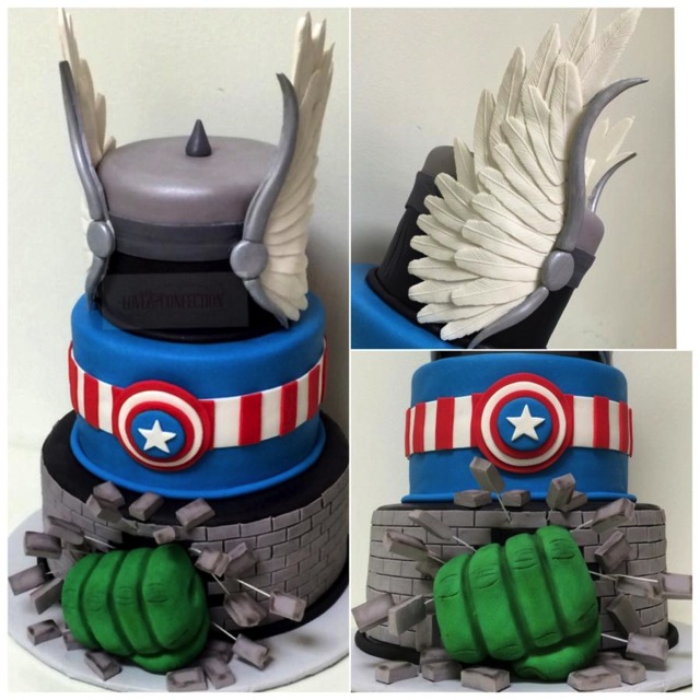 Avengers Cake