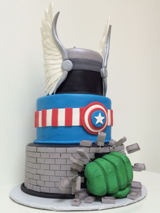 Hulk Cake