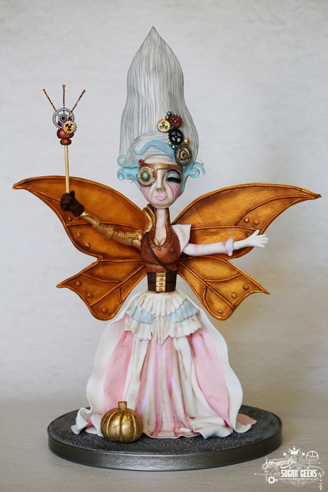 Steampunk Fairy Godmother Cake