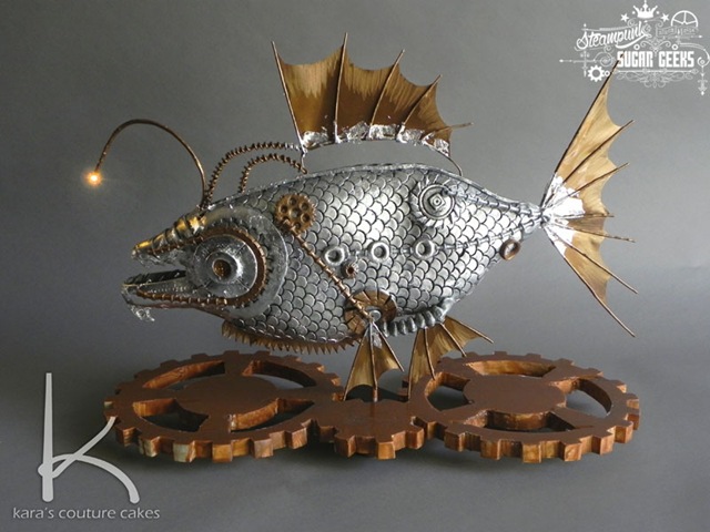 Steampunk Angler Fish Cake