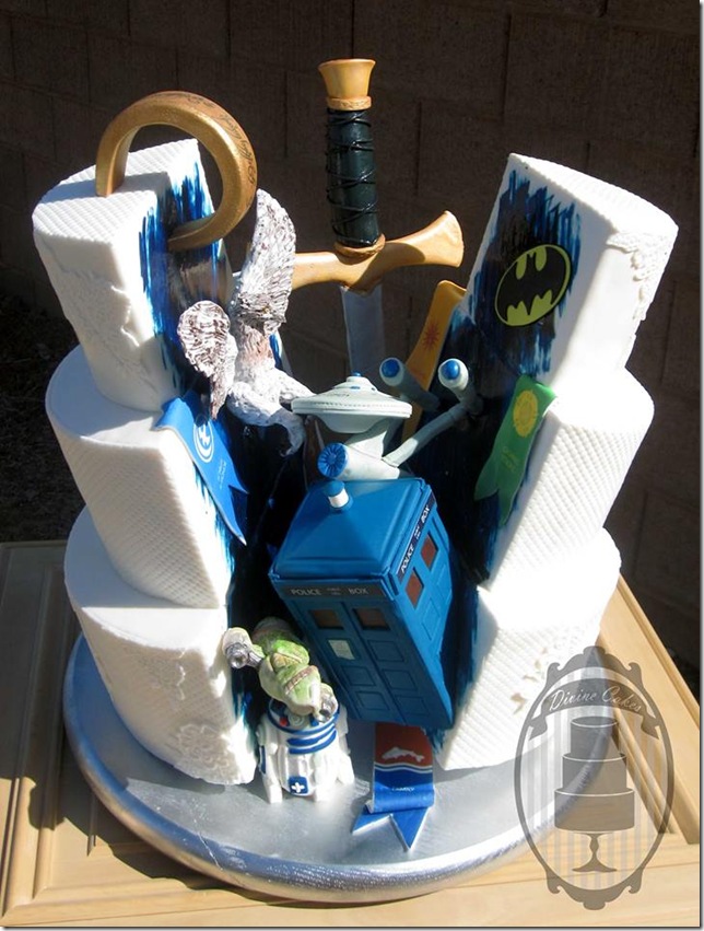 Double Take' Superhero Wedding Cake Is One-of-a-Kind - ABC News