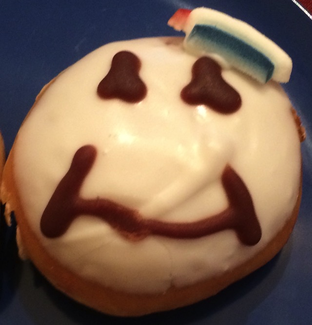 Stay Puft Marshmallow Man Donut