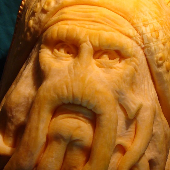 Davy Jones Pumpkin Carving