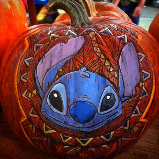 Stitch Pumpkin