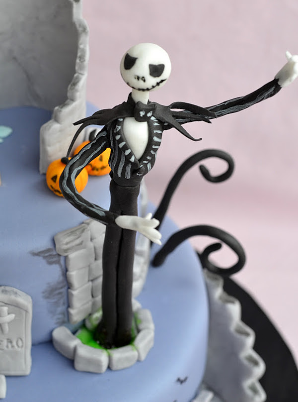 Jack Skellington Cake