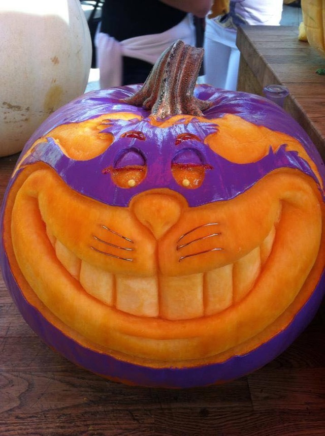 Cheshire Cat Pumpkin