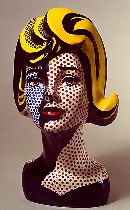 Roy Lichtenstein’s Head With Blue Shadow