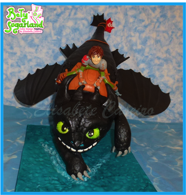 How To Train Your Dragon Cake 