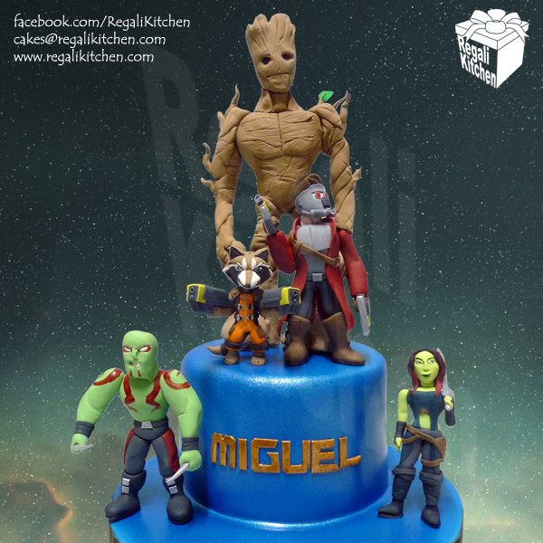 Guardians of the Galaxy Cake 