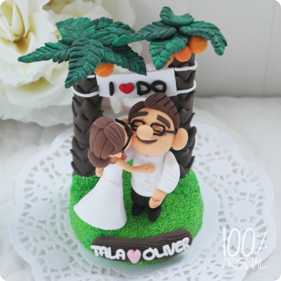 Up Wedding Cake Topper