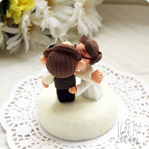Star Wars / Up Wedding Cake Topper