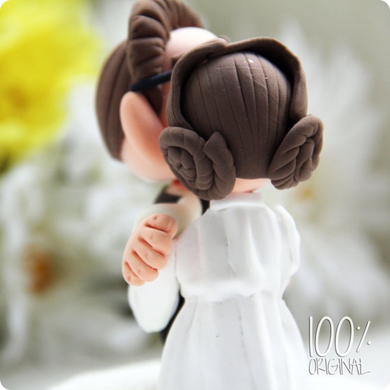Star Wars / Up Wedding Cake Topper