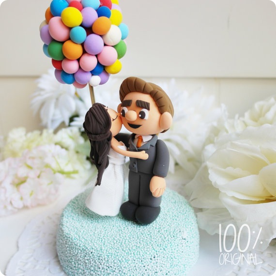Up Wedding Cake Topper