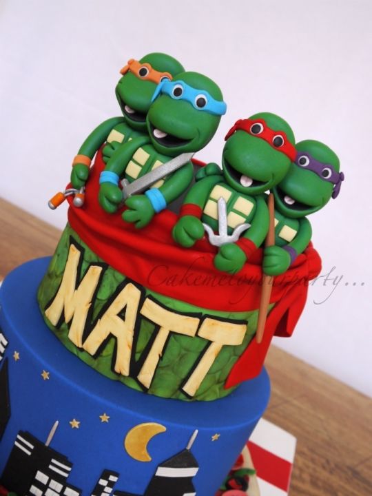 Teenage Mutant Ninja Turtle Cake 