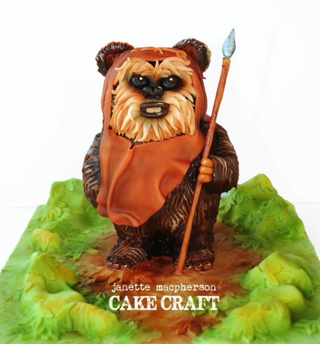 Ewok Cake