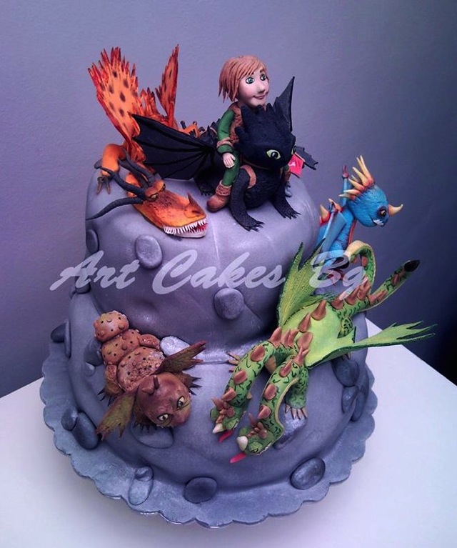 How To Train Your Dragon 2 Cake