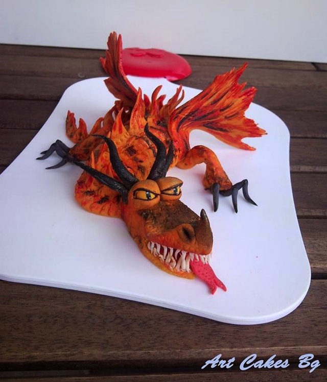 Hookfang Monstrous Nightmare Dragon Cake