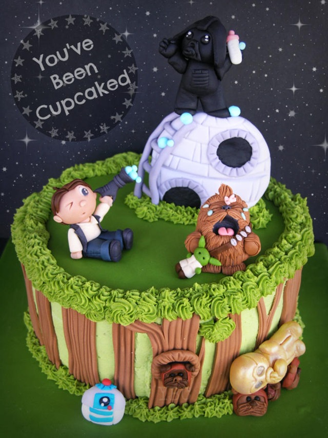Star Wars 1st Birthday Cake 