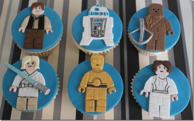 LEGO Star Wars Cupcakes 