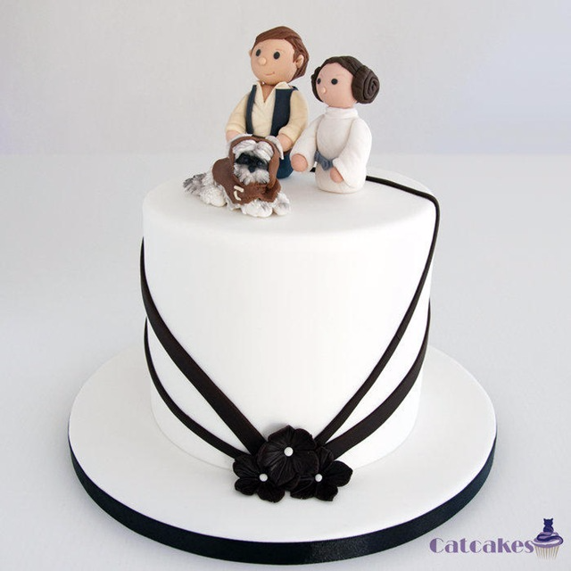 Star Wars Wedding Cake 