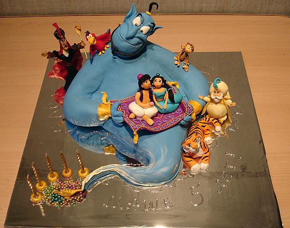 FONDANT ALADDIN CAKE – Vanilla Cottage Limited