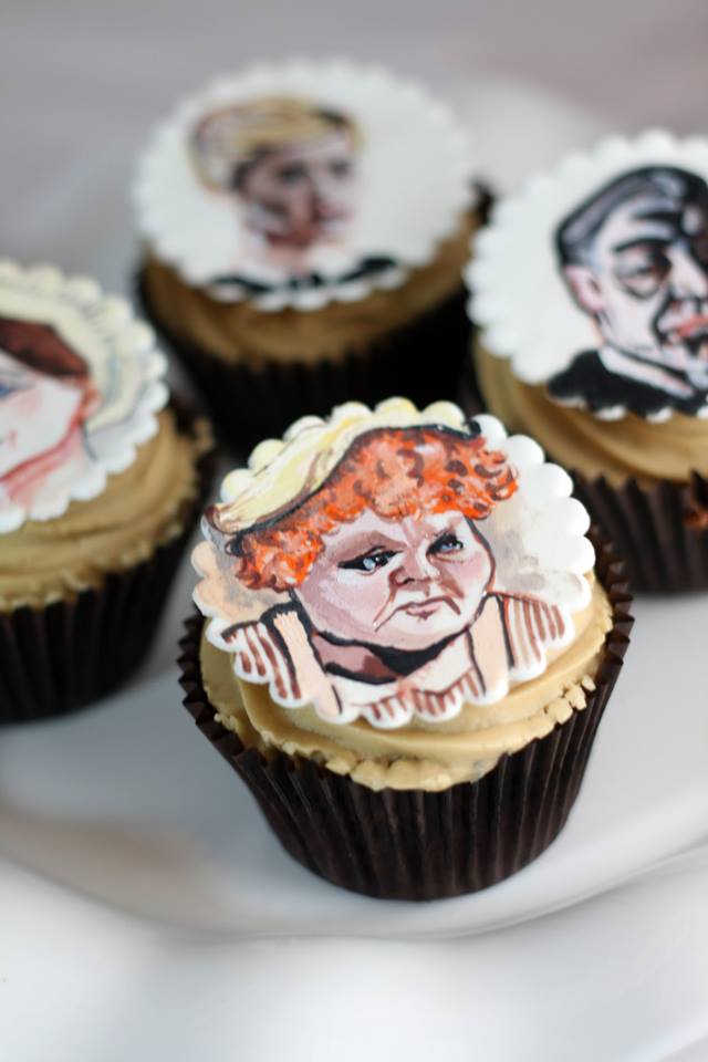 Downton Abbey Cupcakes 