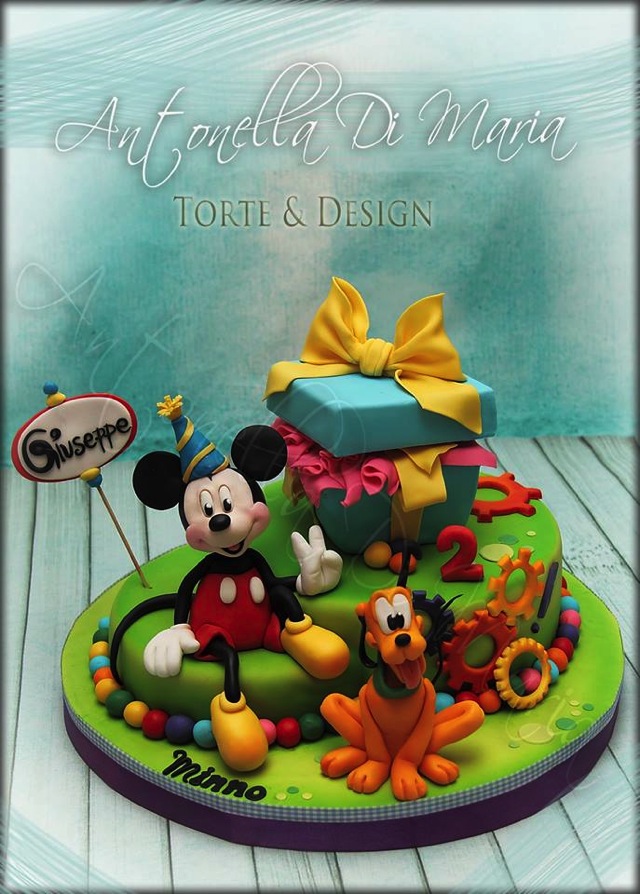 Mickey Mouse Cake