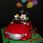 Awesome Mickey Mouse Birthday Cake