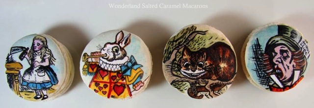 Alice in Wonderland Macarons 