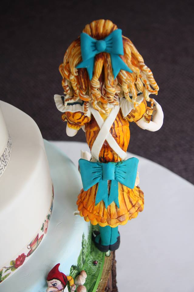Alice in Wonderland Cake Topper 