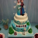 Awesome Disney Frozen 8th Birthday Cake