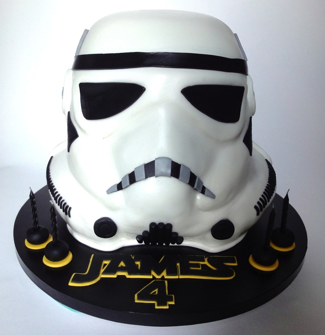 Storm Trooper Cake