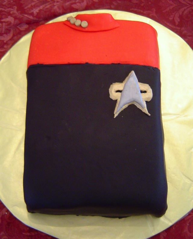 Star Trek Cake 