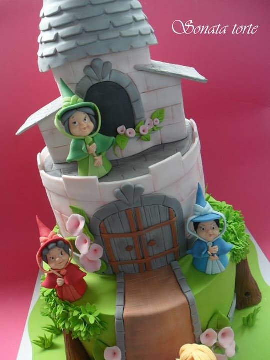 Sleeping Beauty Cake